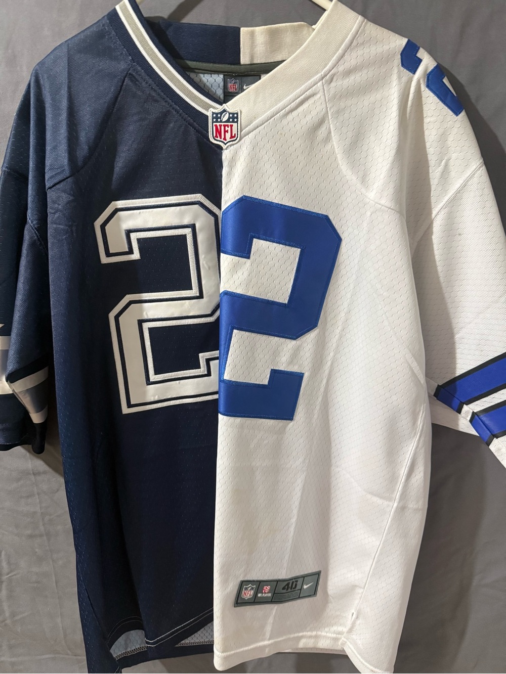 Emmitt Smith Split Decision Dallas Cowboys Jersey